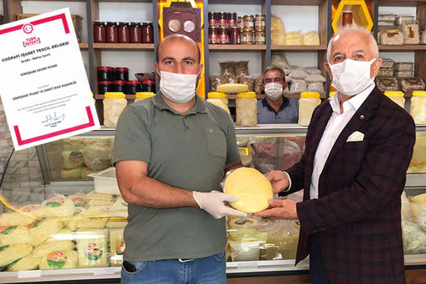 "Gümüşhane Deleme Peyniri" tescillendi "Gümüşhane Deleme Peyniri" tescillendi